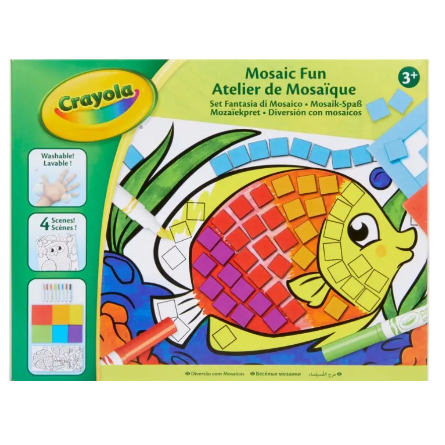 Набір для творчості Crayola, весела мозаїка (256274.006) - фото 1