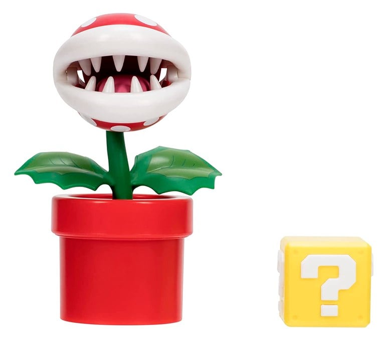 Игровая фигурка Super Mario Растение-пиранья, с артикуляцией, 10 см (40825i) - фото 3