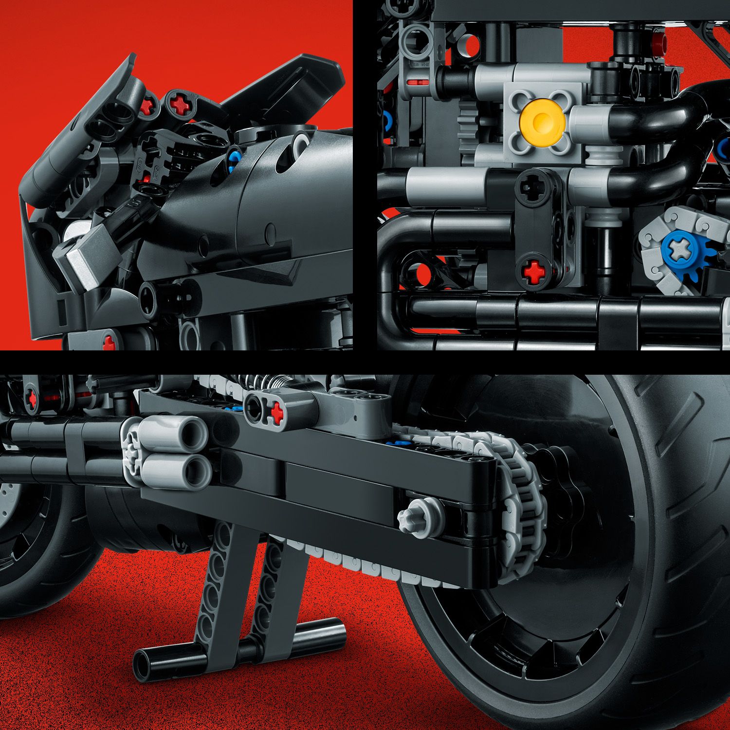 Конструктор LEGO Technic Бетмен: Бетцикл, 641 деталь (42155) - фото 7