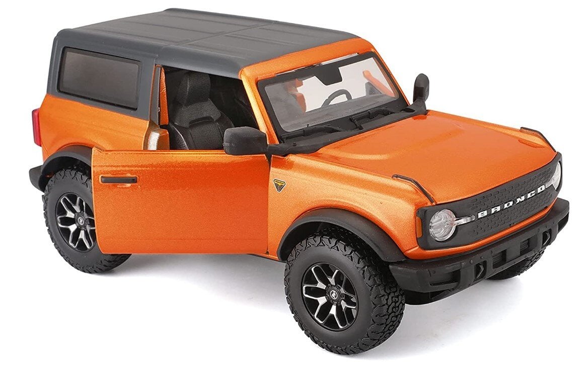 Ігрова автомодель Maisto Ford Bronco 2 Doors Version, помаранчевий, 1:24 (31530 met. orange) - фото 3