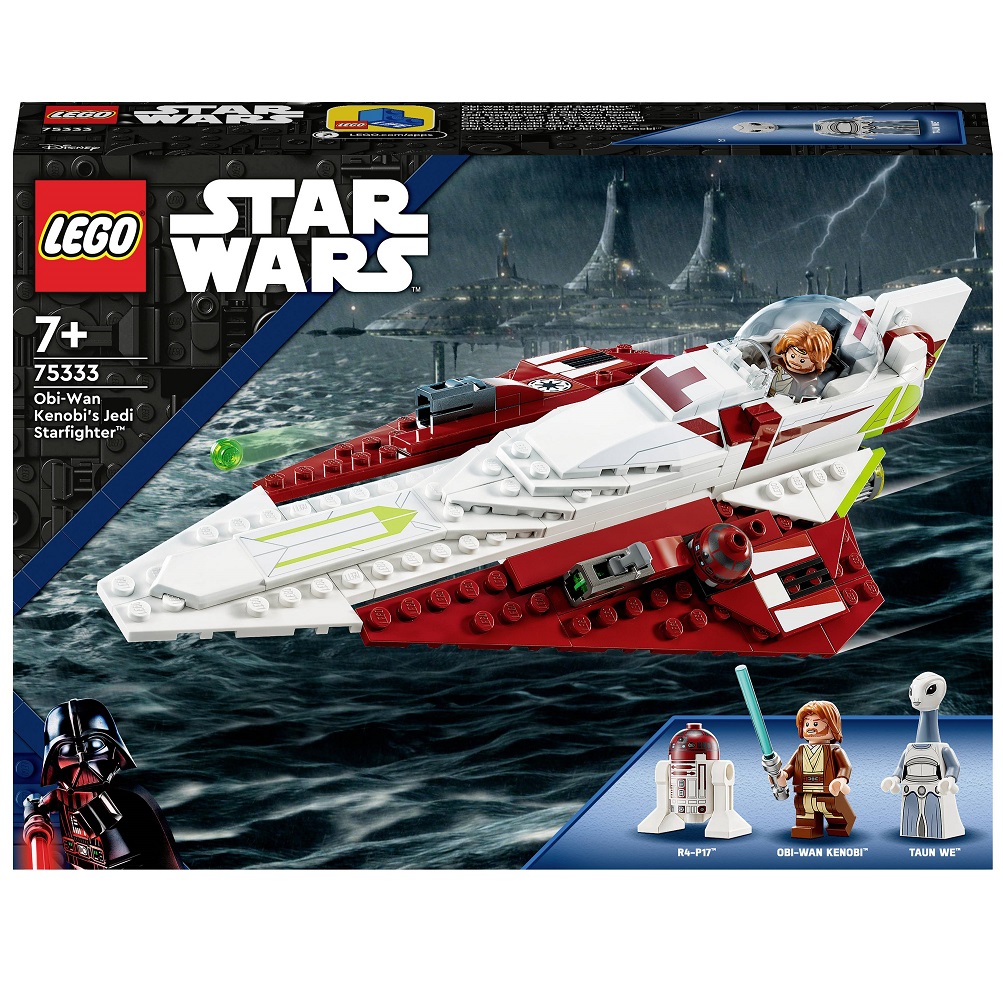 Конструктор LEGO Star Wars Джедайський винищувач Обі-Вана Кенобі, 282 деталь (75333) - фото 1