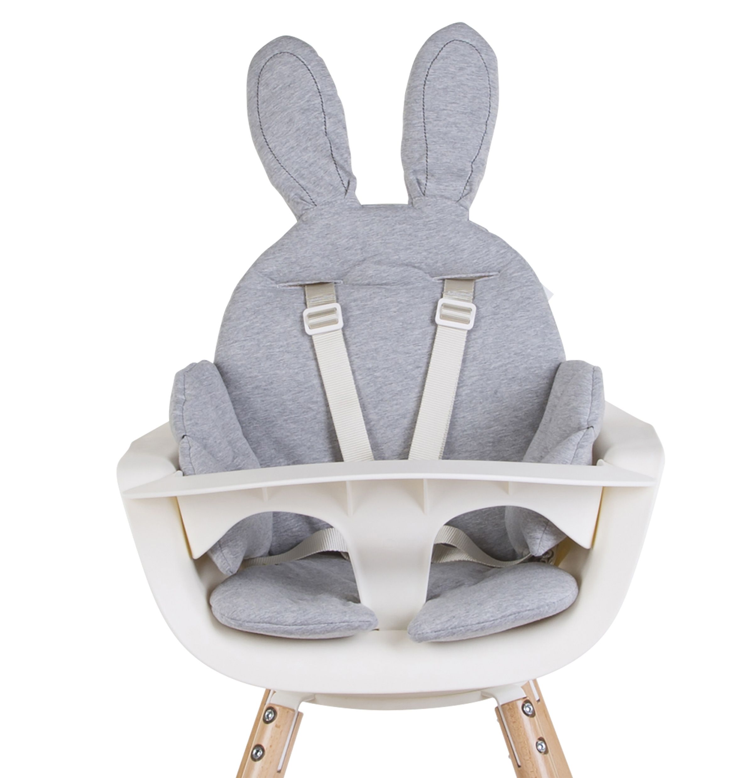 Универсальная подушка для стула для кормления Childhome, серый кролик (CCRASCJG) - фото 8