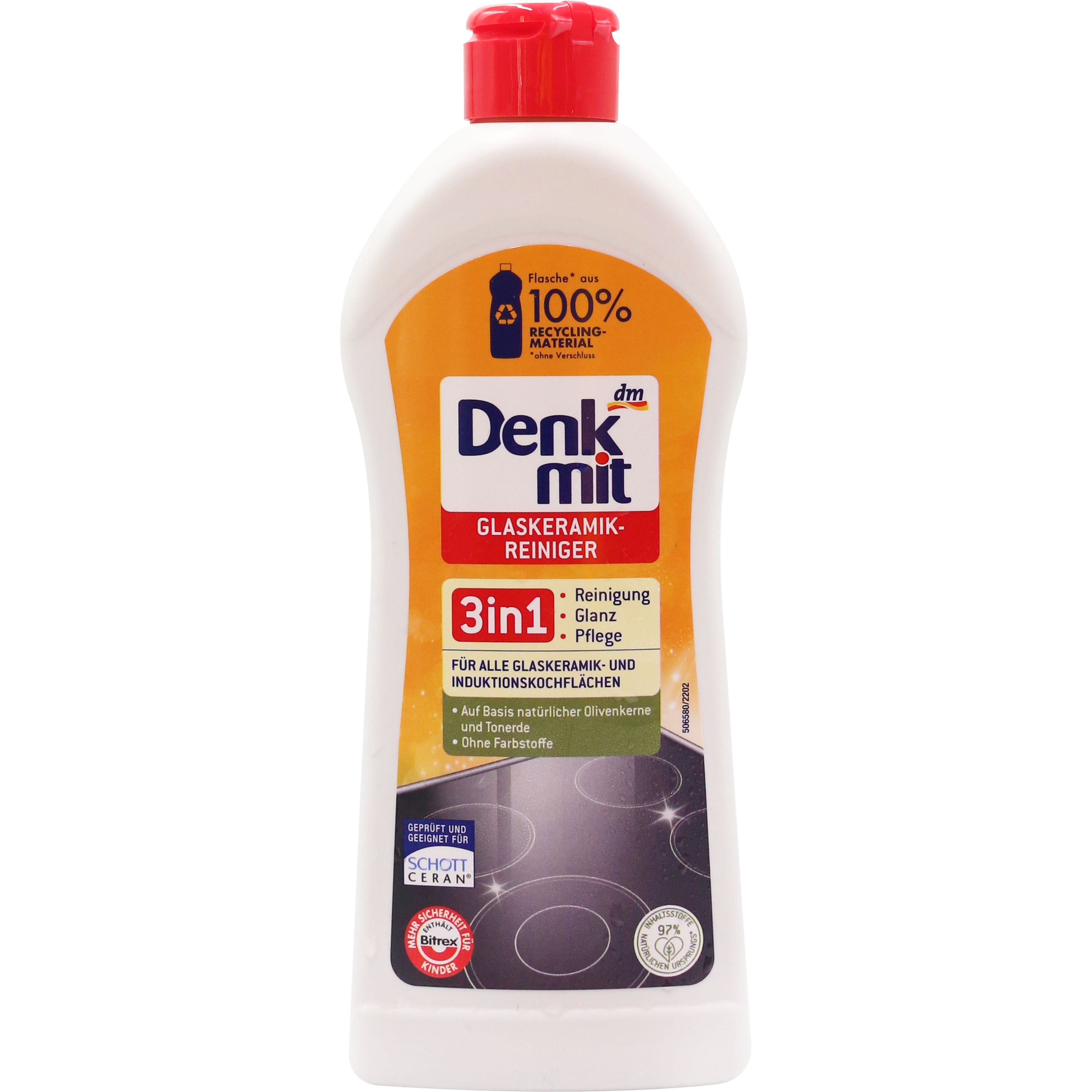 Средство для очистки стеклокерамики Denkmit 300 мл - фото 1