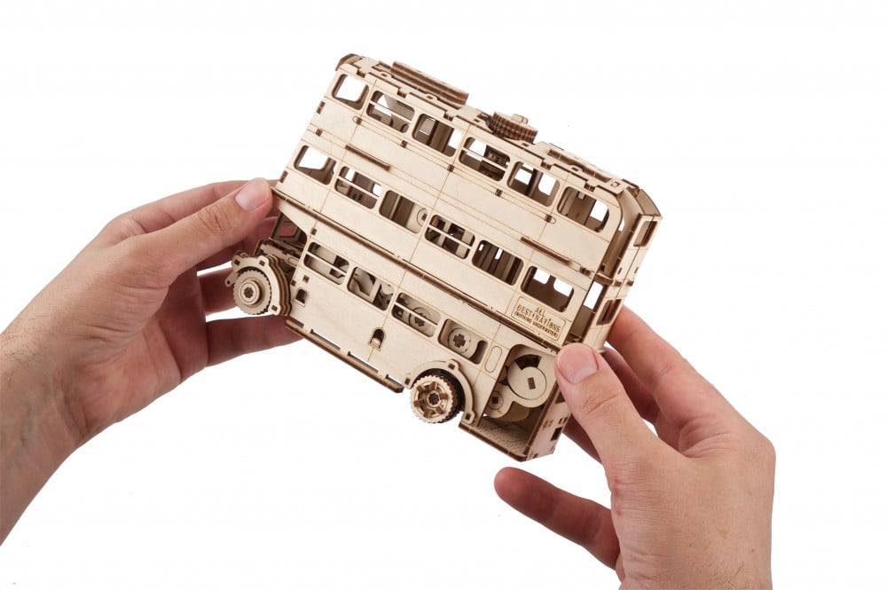 Механічний 3D Пазл Ukrainian Gears Лицарський автобус, 268 елементів (70172) - фото 5