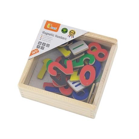 Набір магнітних цифр та знаків Viga Toys, 37 шт. (50325) - фото 2