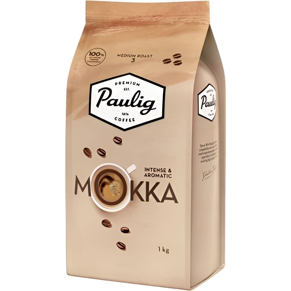Кофе в зернах Paulig Mokka 1кг - фото 1
