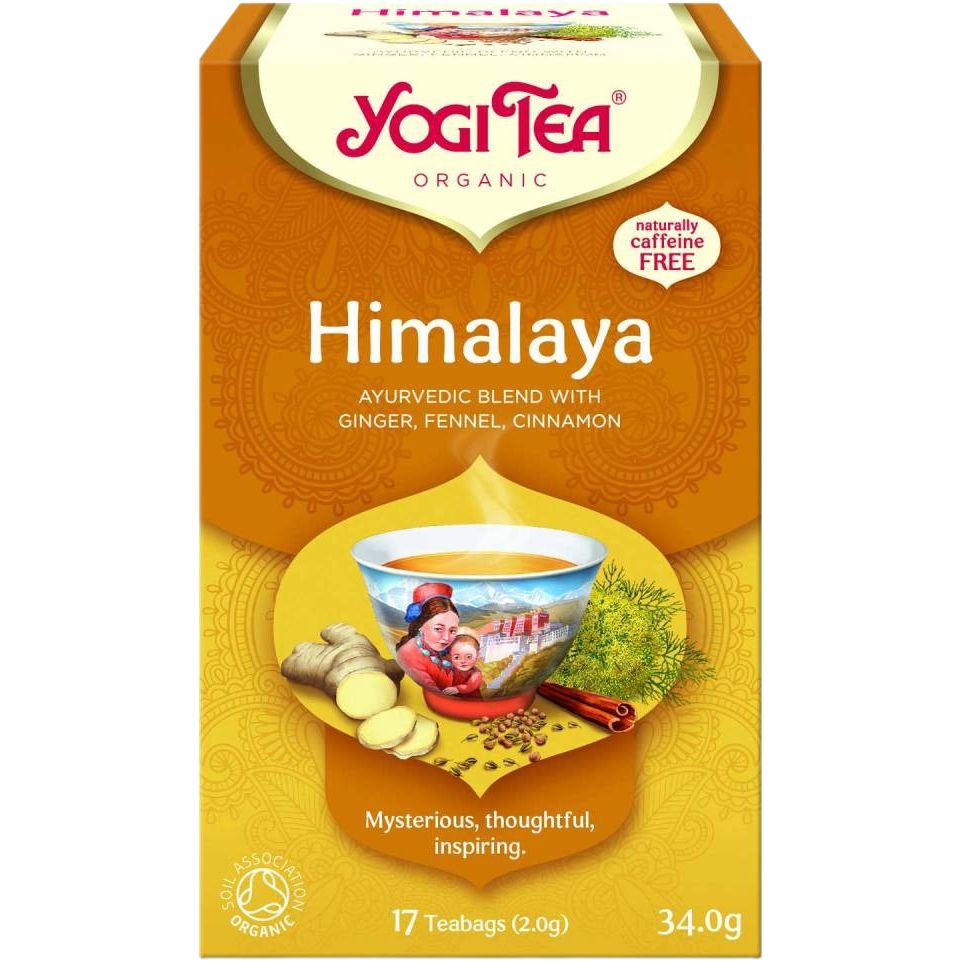 Чай Yogi Tea Himalaya органический 37.4 г (17 шт. х 2 г) - фото 1