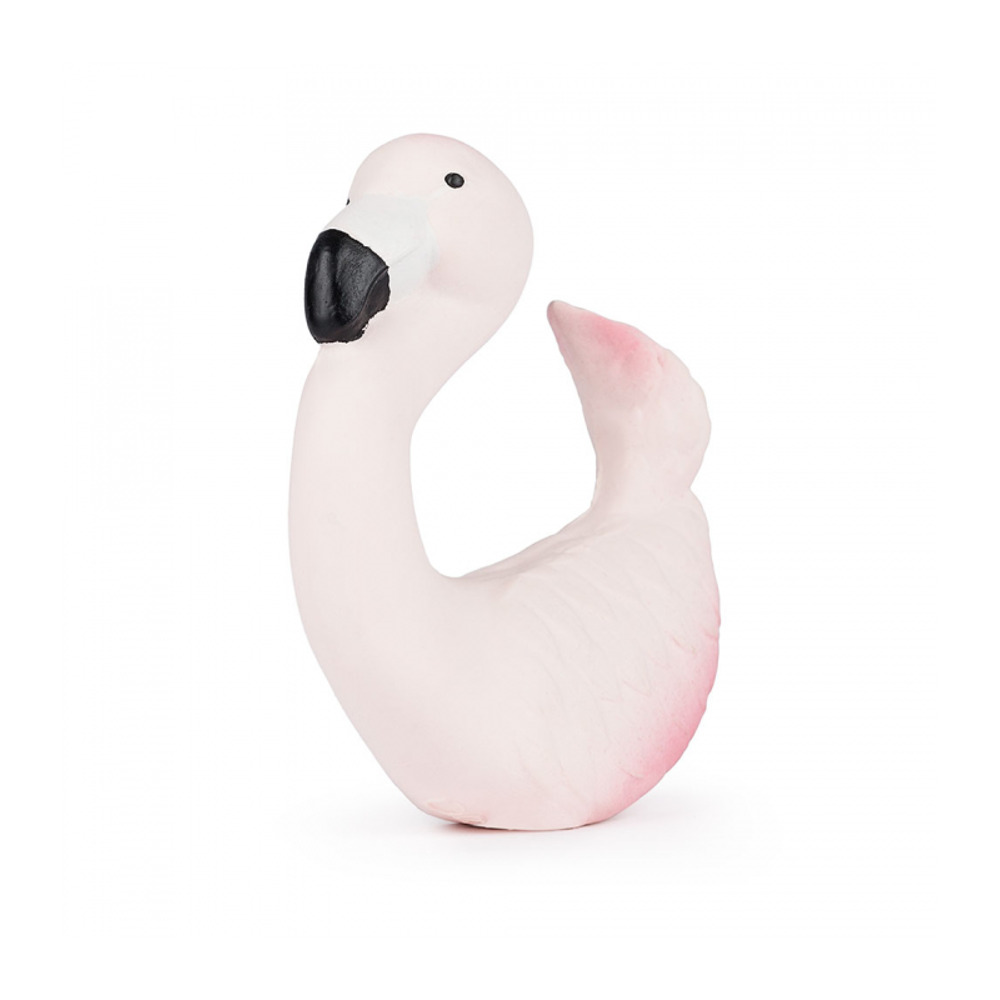 Іграшка-прорізувач Oli&Carol Браслет у вигляді фламінго Скай, світло-рожевий - фото 2