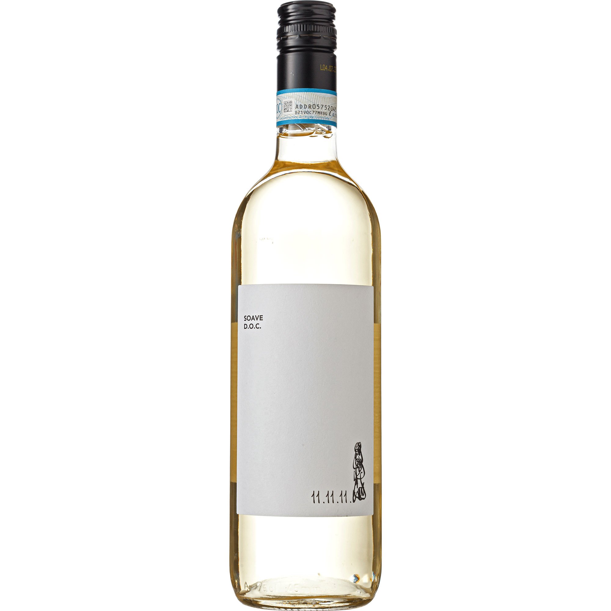Вино 11.11.11 Soave DOC біле сухе 0.75 л - фото 1