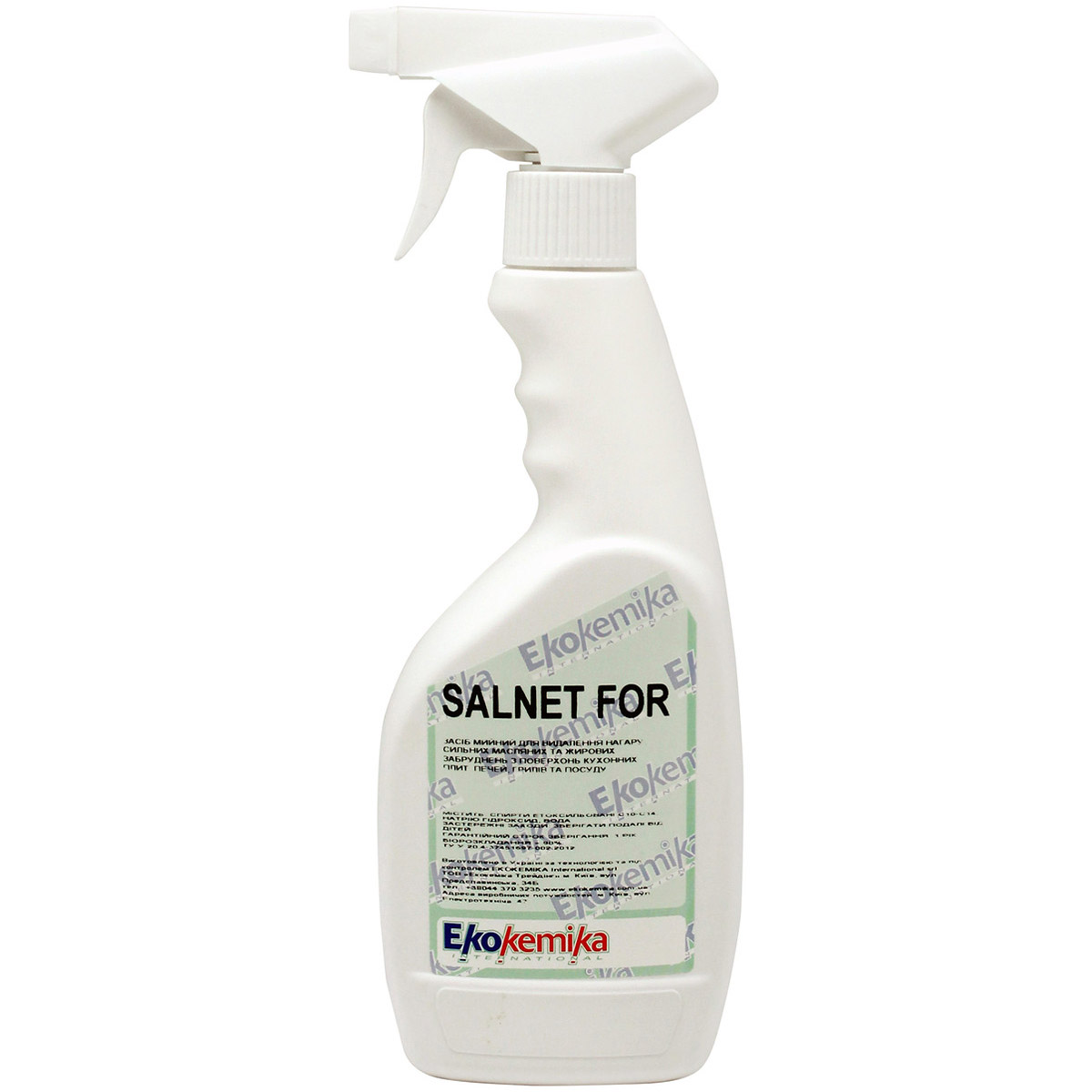 Средство для очистки Ekokemika Salnet For для духовых шкафов, микроволновых печей, грилей и поверхностей плит 0.5 л - фото 1