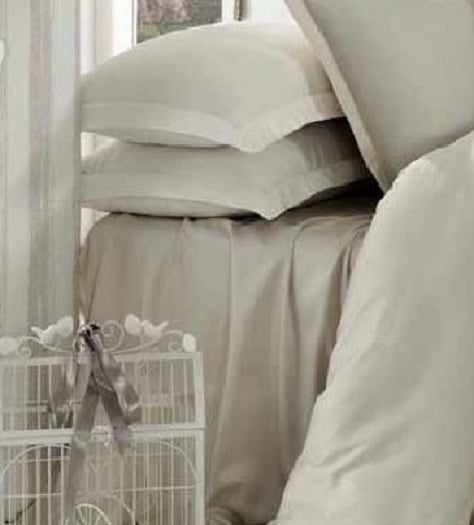 Комплект постельного белья Dantela Vita Butterfly bej сатин с вышивкой евро бежевый (svt-2000022295109) - фото 3