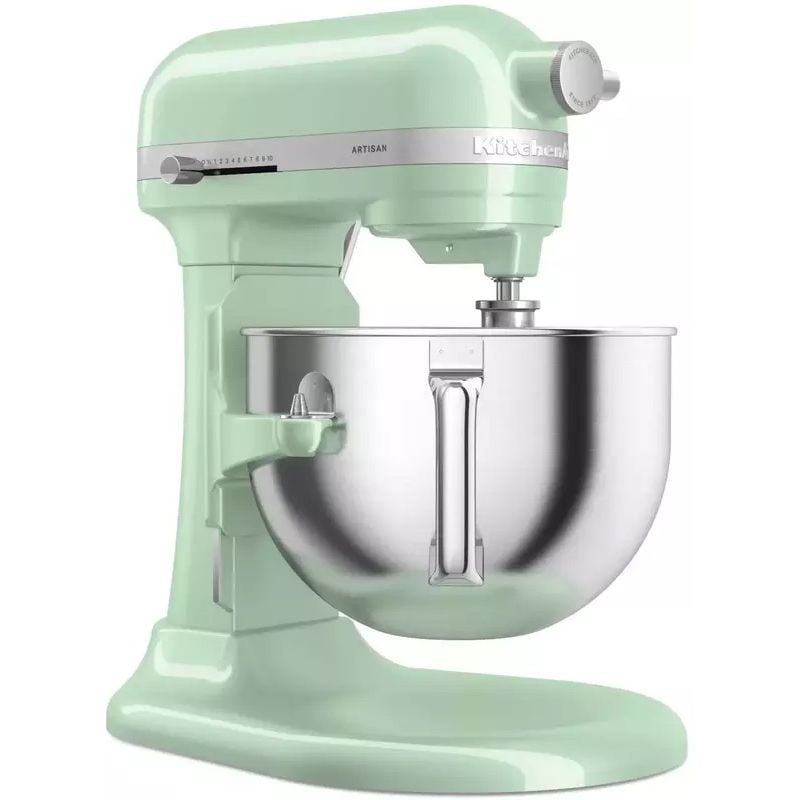 Планетарний міксер KitchenAid Artisan з підйомною чашею 5.6 л фісташковий (5KSM60SPXEPT) - фото 3