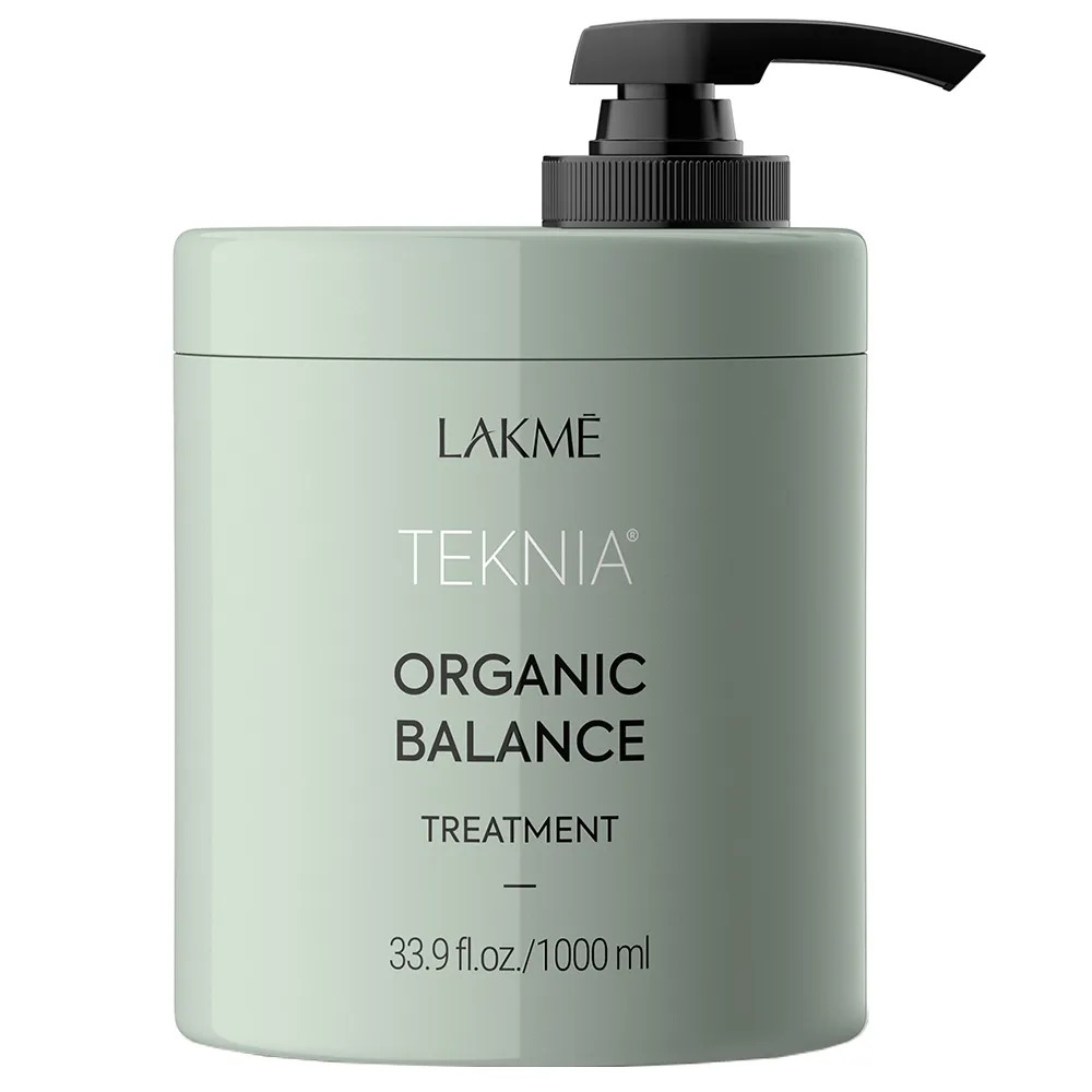 Интенсивная увлажняющая маска для всех типов волос Lakme Teknia Organic Balance Treatment 1 л - фото 1