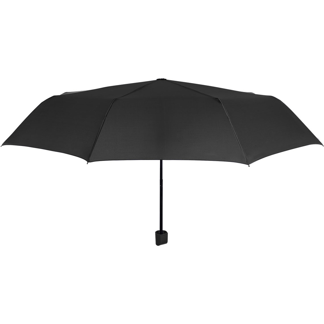 Зонтик Perletti New Basic складной механический черный (12335) - фото 1