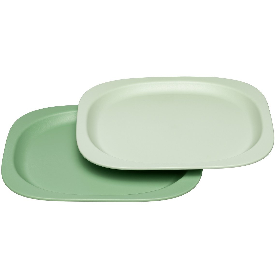Тарілочки Nip Зелена серія, 2 шт., зелений (37068) - фото 1