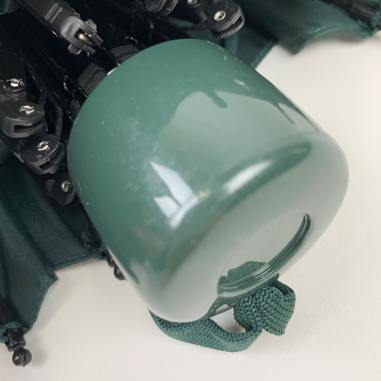 Женский складной зонтик механический S&L 97 см зеленый - фото 2