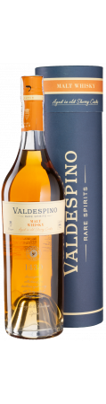 Виски Valdespino Malt Whisky Blended Malt Spanish Whiskey 43.5% 0.7 л в тубусе - фото 1
