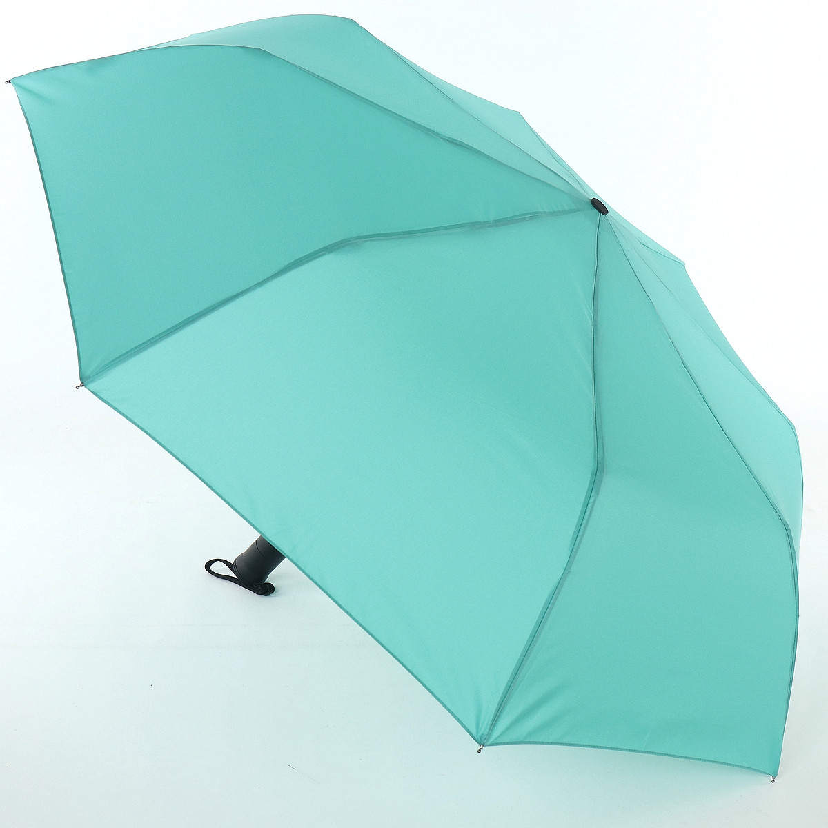 Женский складной зонтик полуавтомат Art Rain 98 см бирюзовый - фото 2
