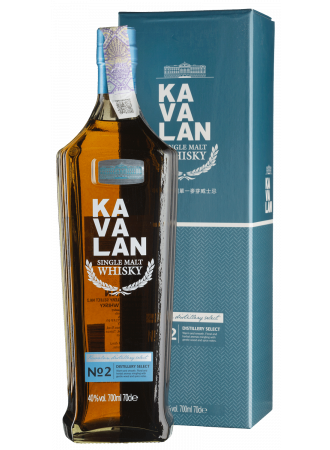 Віскі Kavalan Distillery Select №2 Taiwan Single Malt Whisky, 40%, 0,7 л - фото 1
