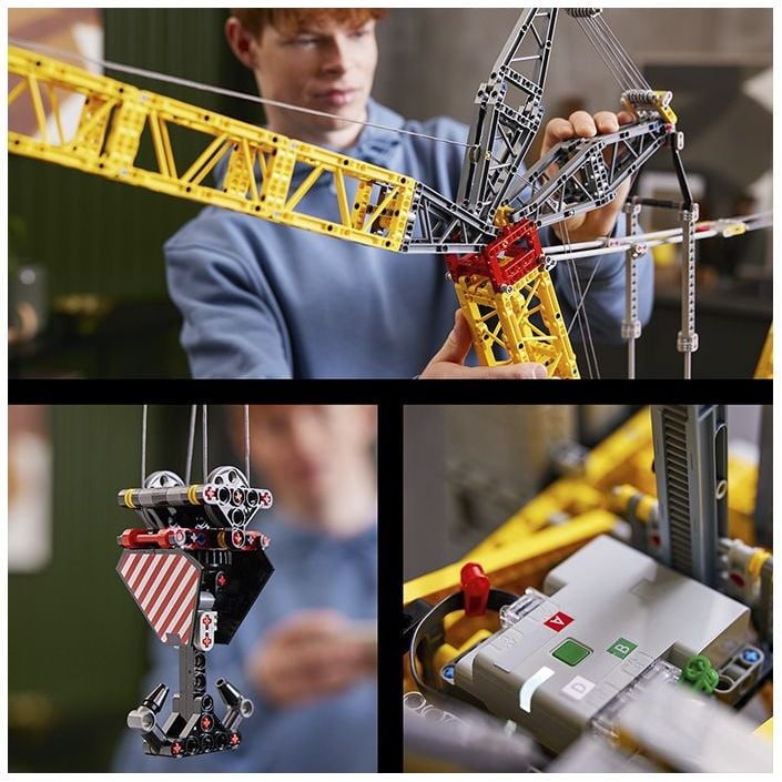 Конструктор LEGO Technic Гусеничний підйомний кран Liebherr LR 13000, 2883 деталей (42146) - фото 7