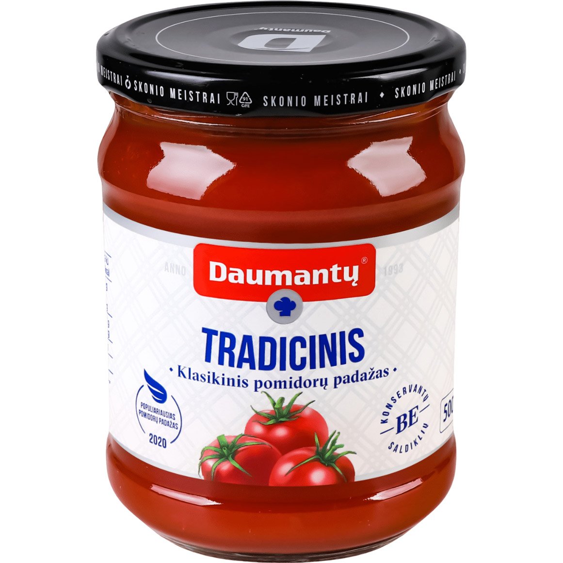 Соус томатний Daumantu Традиційний 25%, 500 г (896217) - фото 1