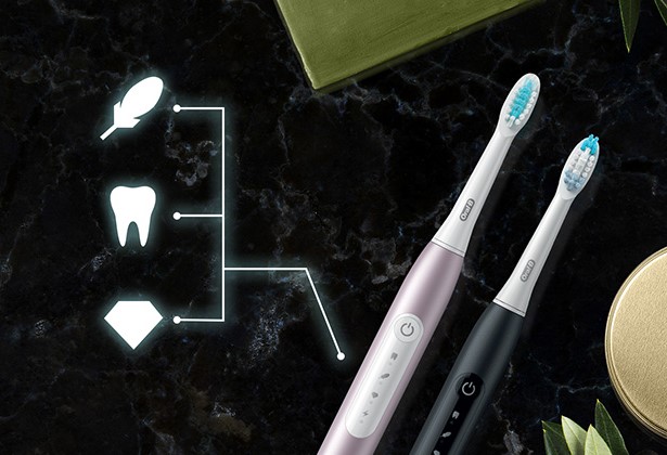 Электрическая зубная щётка Oral-B Pulsonic Slim Luxe 4900 S411.526.3H типа 3717, 2 шт. - фото 8