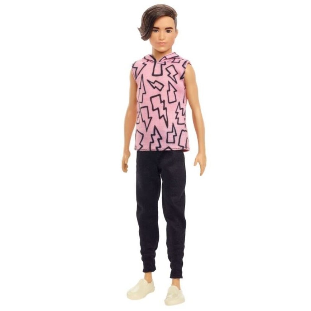 Кукла Кен Barbie Модник в безрукавке в молнию (HBV27) - фото 1