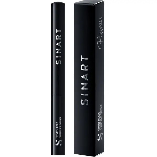 Подводка для глаз Sinart Trendy Colour Waterproof Eyeliner 01 2 г - фото 4