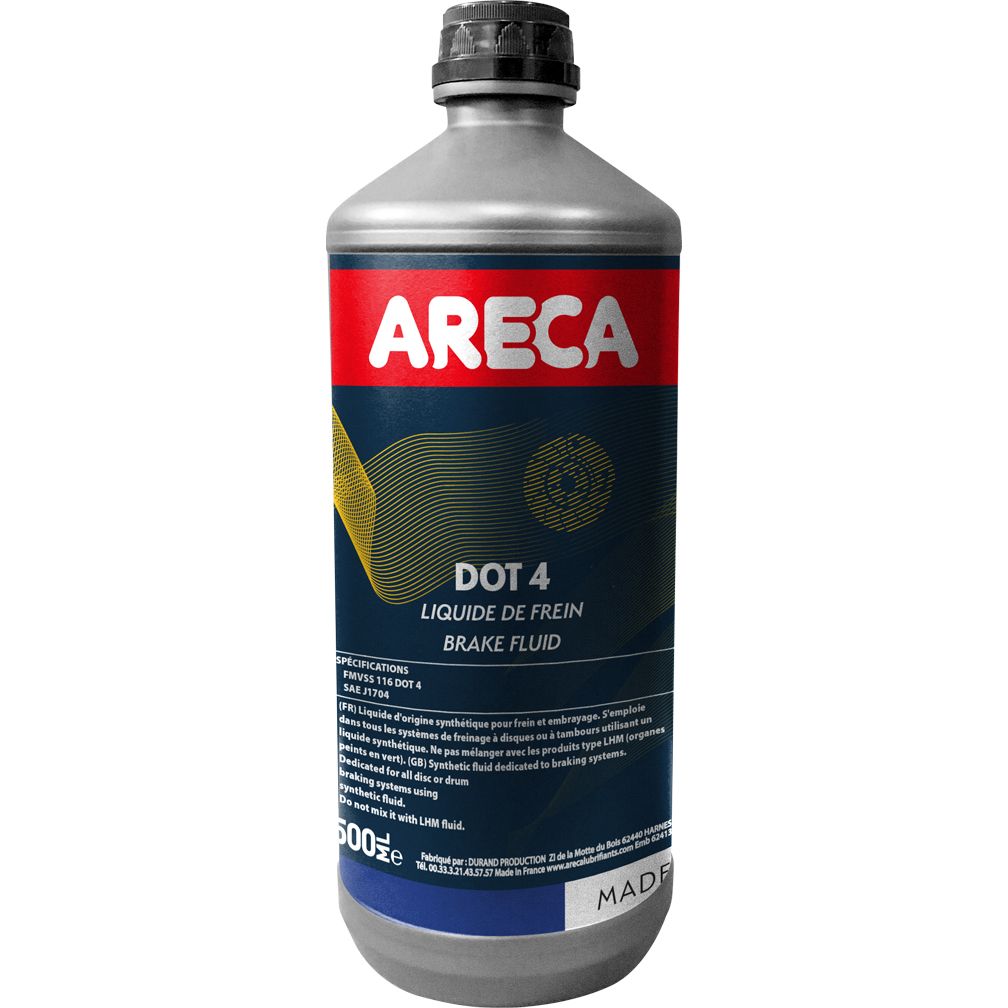 Тормозная жидкость Areca Liquide de Fein DOT4 500 мл - фото 1