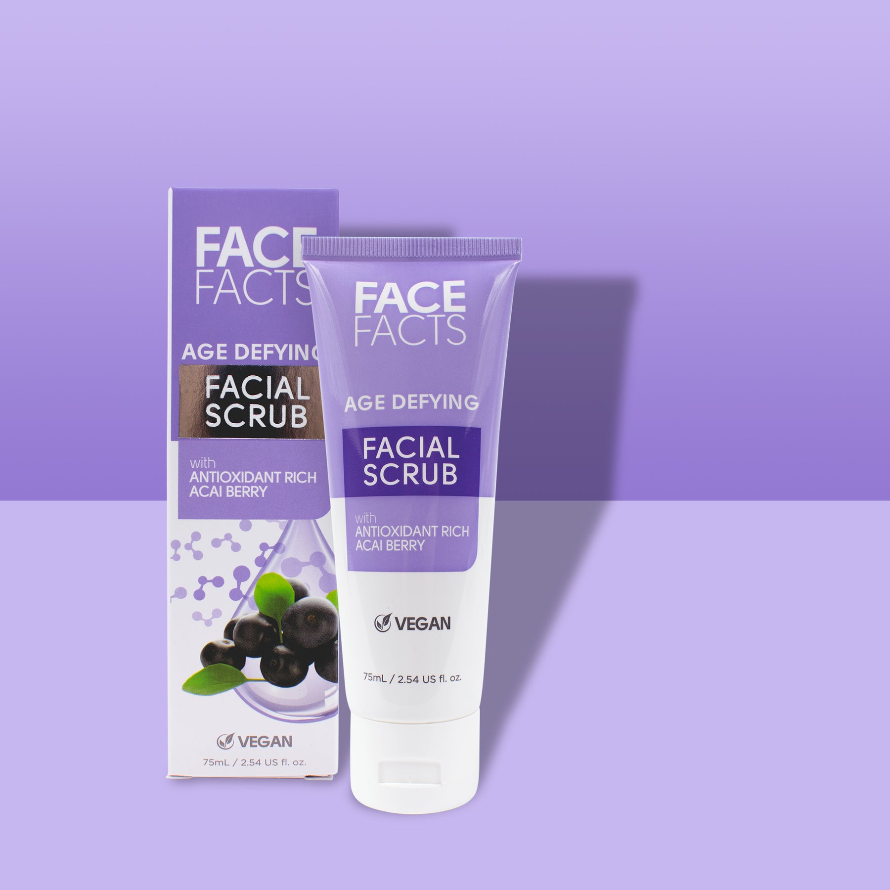 Антивіковий скраб для обличчя Face Facts Age Defying Facial Scrub 75 мл - фото 2