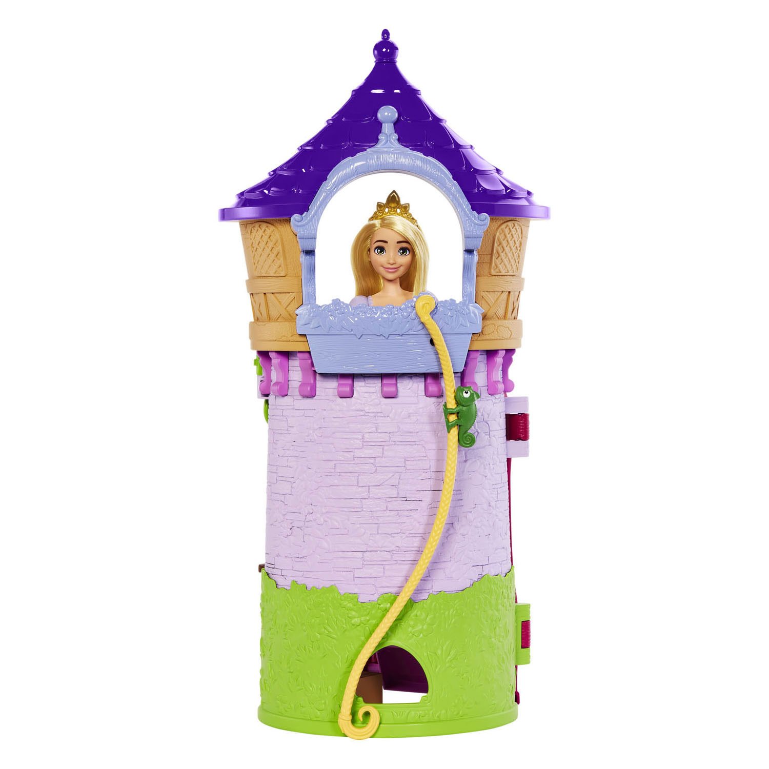 Игровой набор с куклой Disney Princess Рапунцель Высокая башня, 27 см (HLW30) - фото 4