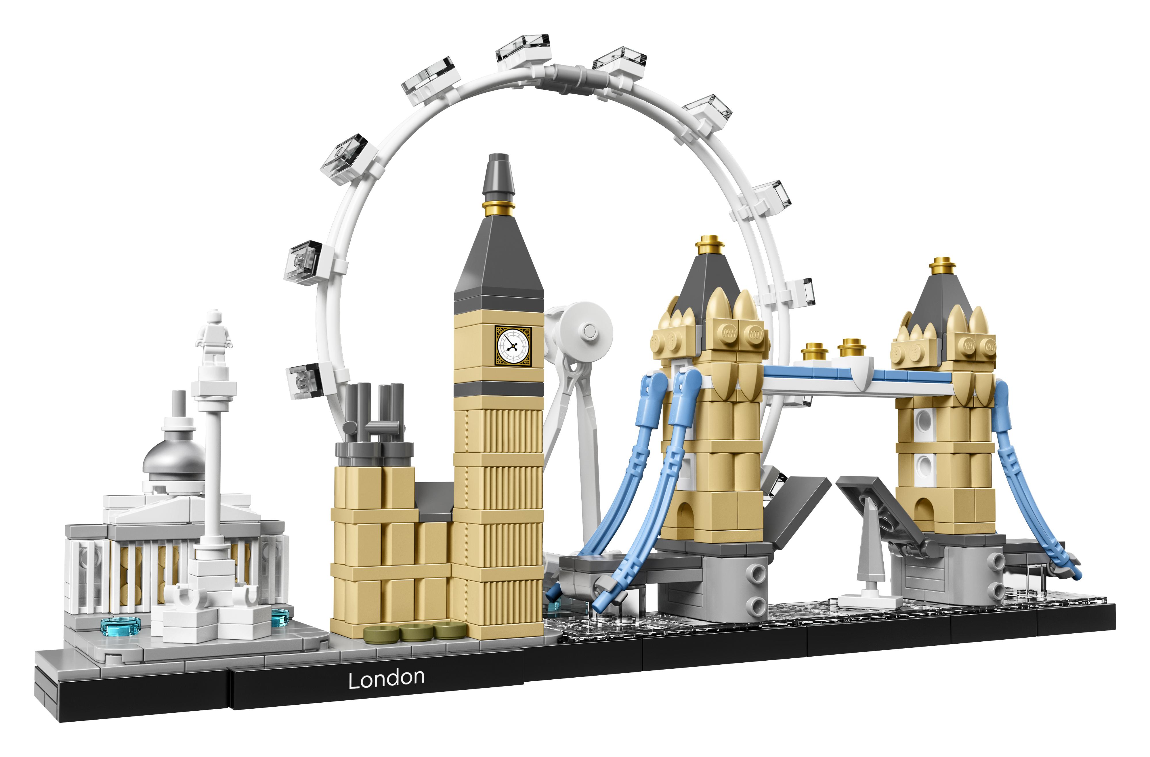 Конструктор LEGO Architecture Лондон, 468 деталей (21034) - фото 2