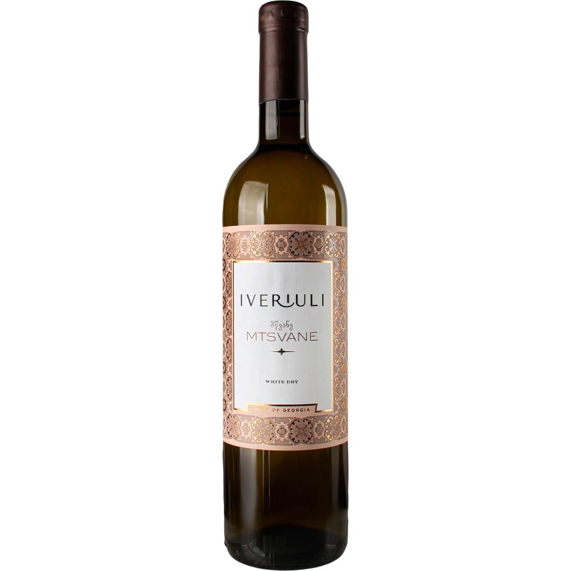 Вино Iveriuli Mtsvane white, біле, сухе, 12,5%, 0,75 л (892685) - фото 1