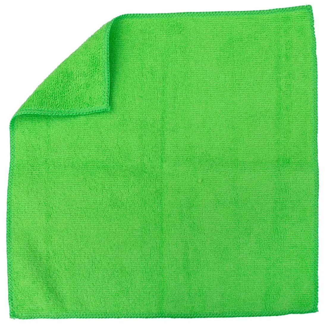 Серветки універсальні з мікрофібри HSL Professional Bulk зелені 30x30 25 шт - фото 1