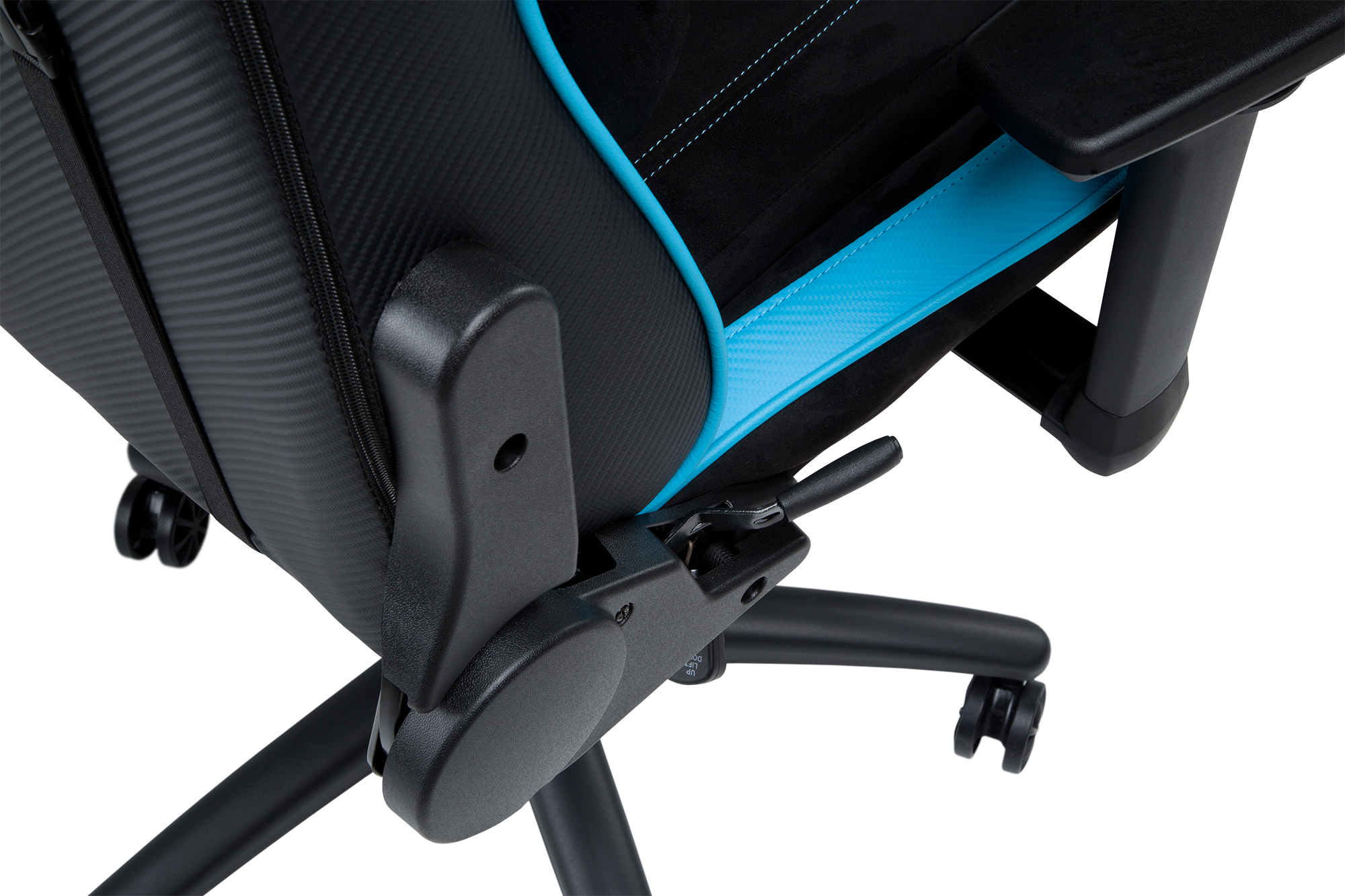 Геймерське крісло GT Racer чорне із синім (X-2565 Black/Blue) - фото 14