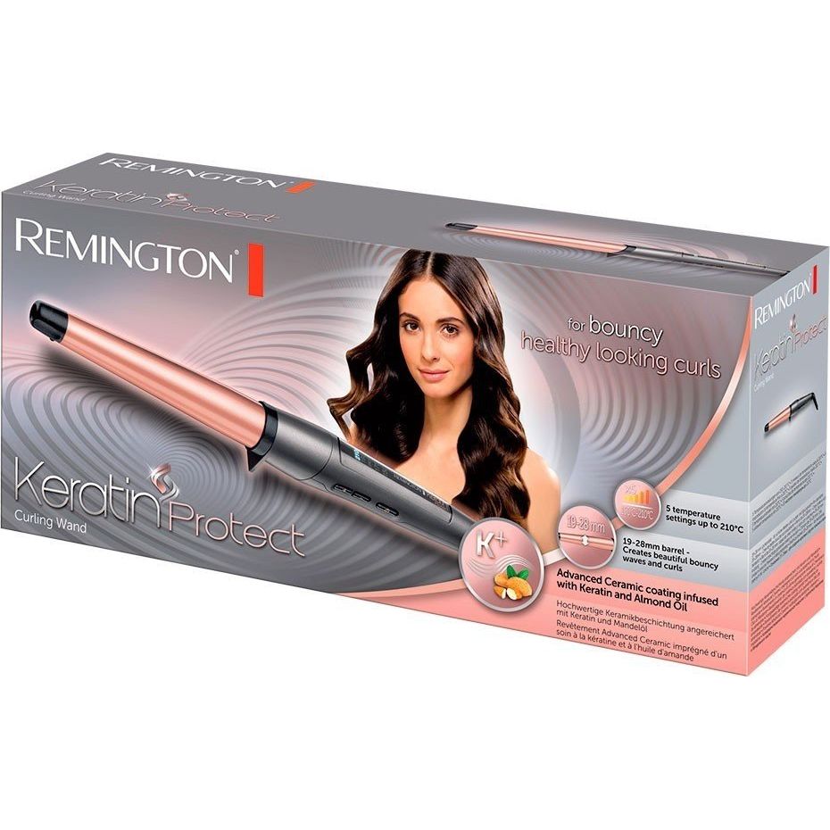 Плойка Remington Keratin Protect CI83V6 срібляста - фото 2