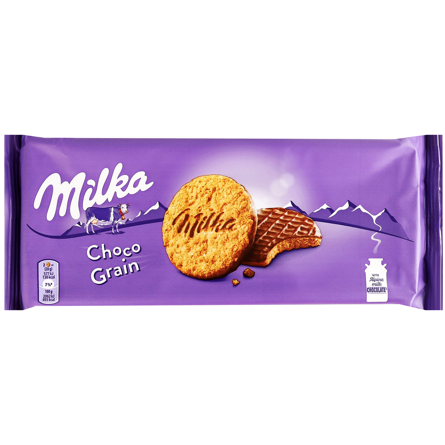 Печенье Milka Choco Grain с овсяными хлопьями 126 г (946349) - фото 1