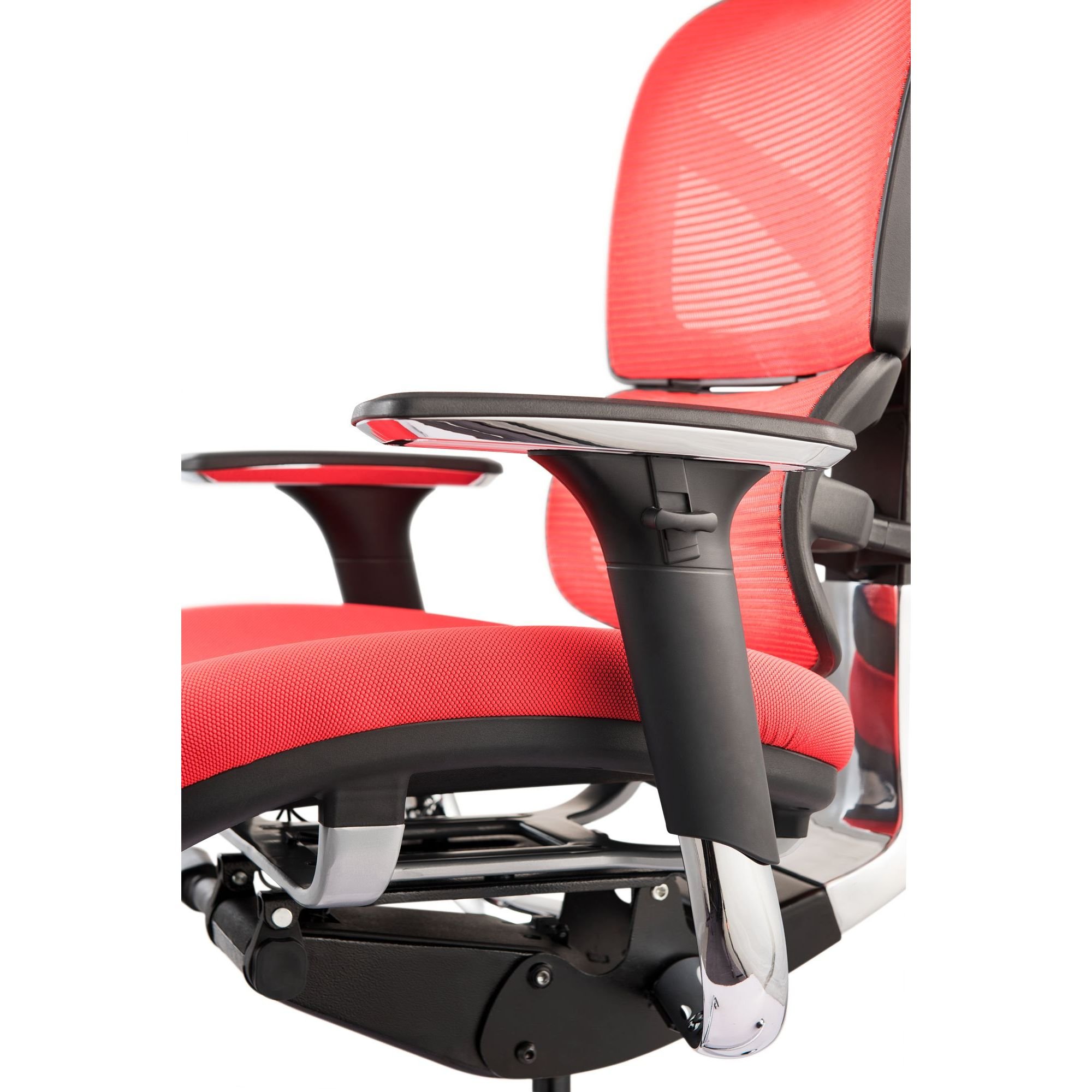 Офисное кресло GT Racer X-782 (W-22 B-42), красное (X-782 Red (W-22 B-42)) - фото 7