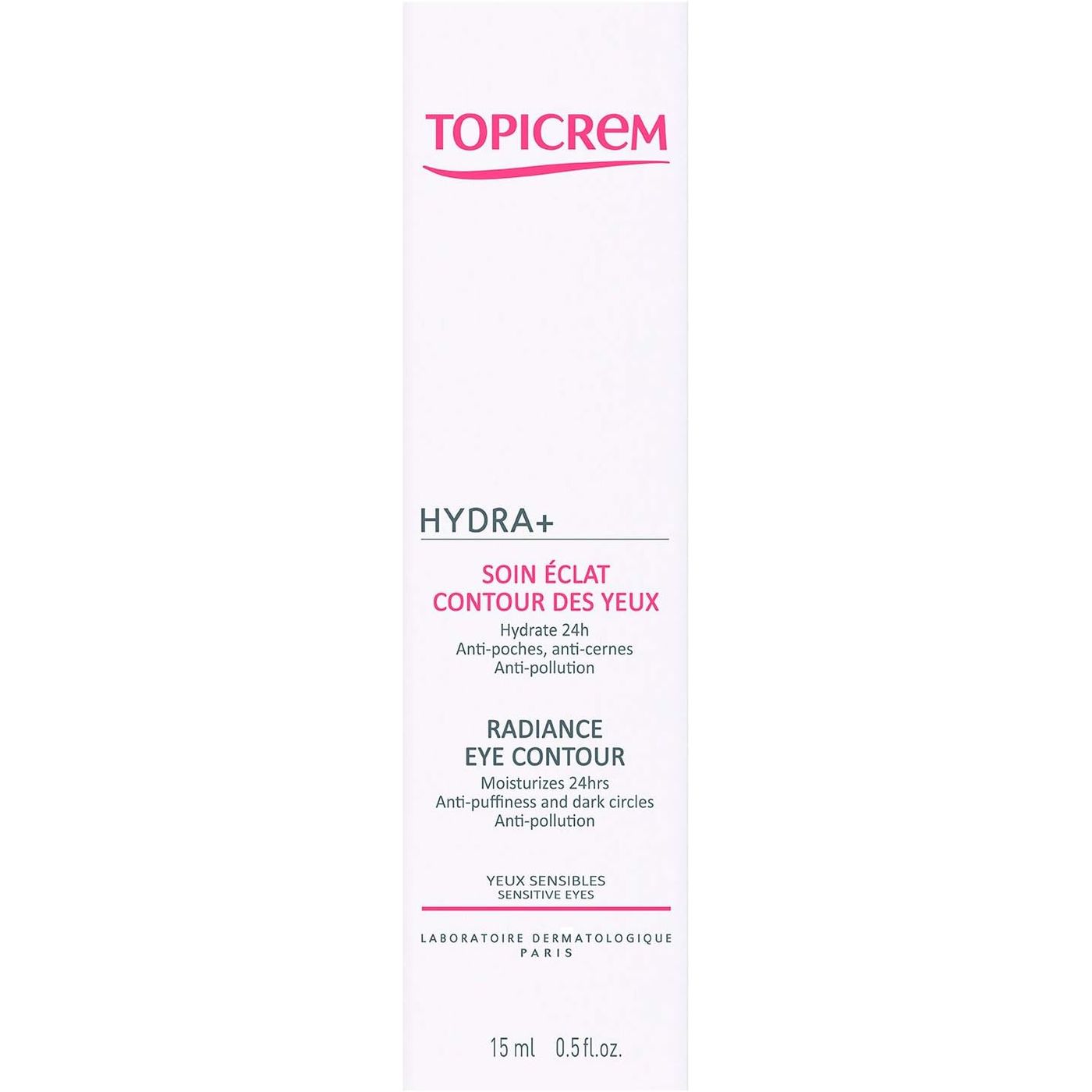 Крем для контура вокруг глаз Topicrem Hydra+ Radiance Eye Contour 15 мл - фото 3