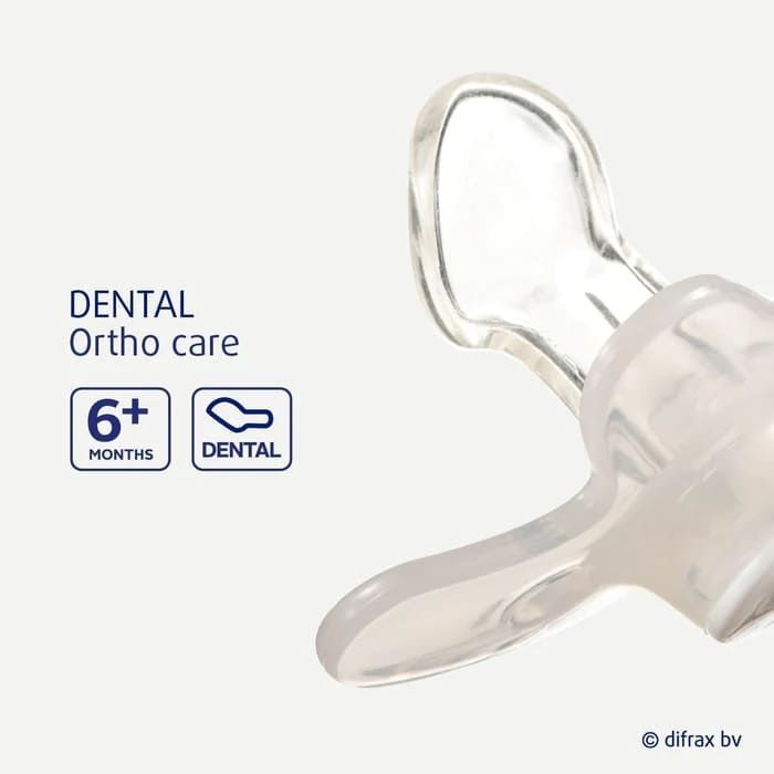 Пустышка силиконовая Difrax Dental 6+мес. Blossom (800 Blossom) - фото 2