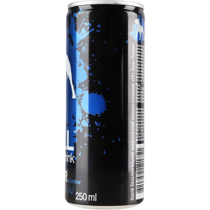 Енергетичний безалкогольний напій Pit Bull Power 250 мл - фото 4