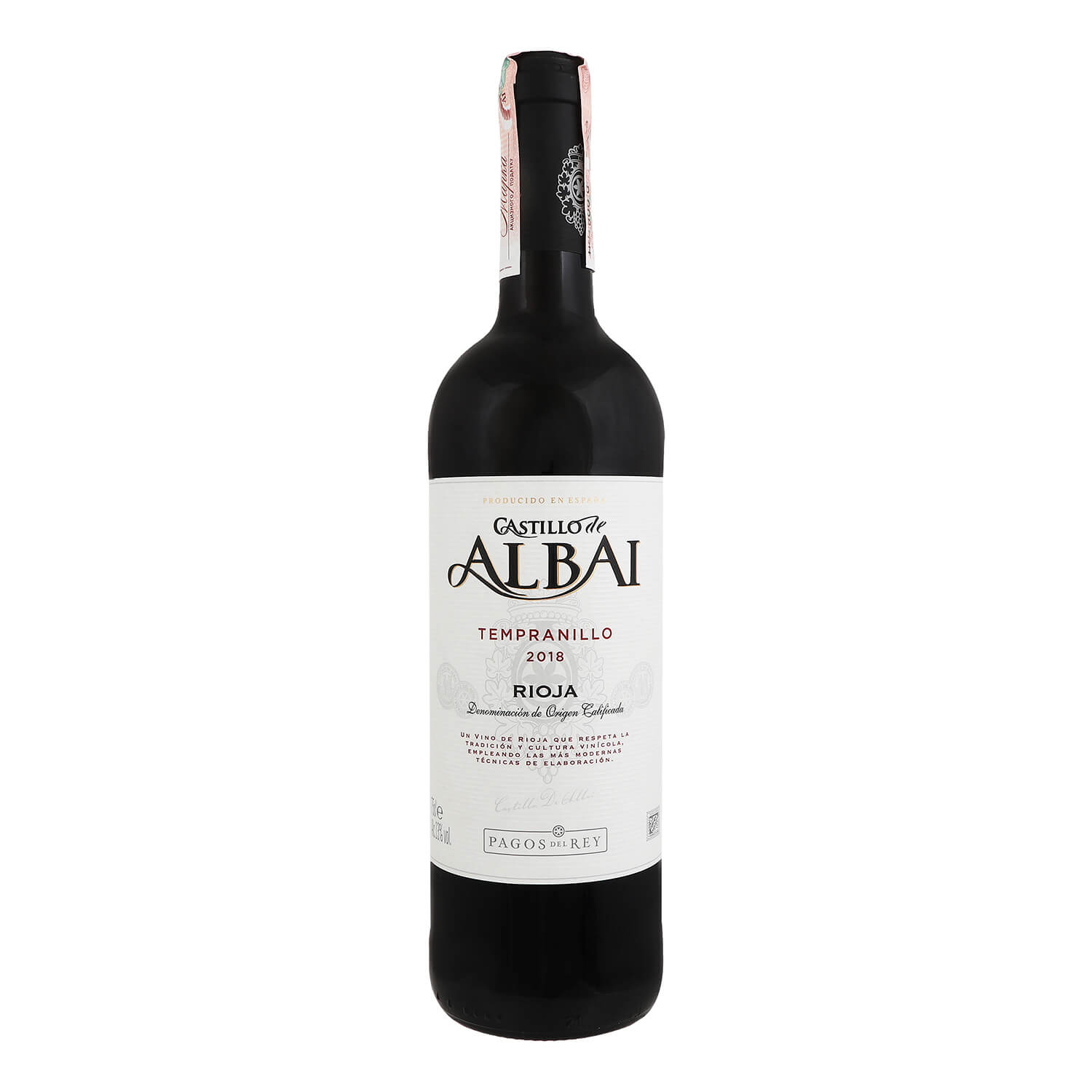 Вино Castillo de Albai Rioja, 13,5%, 0,75 л (443374) - фото 1