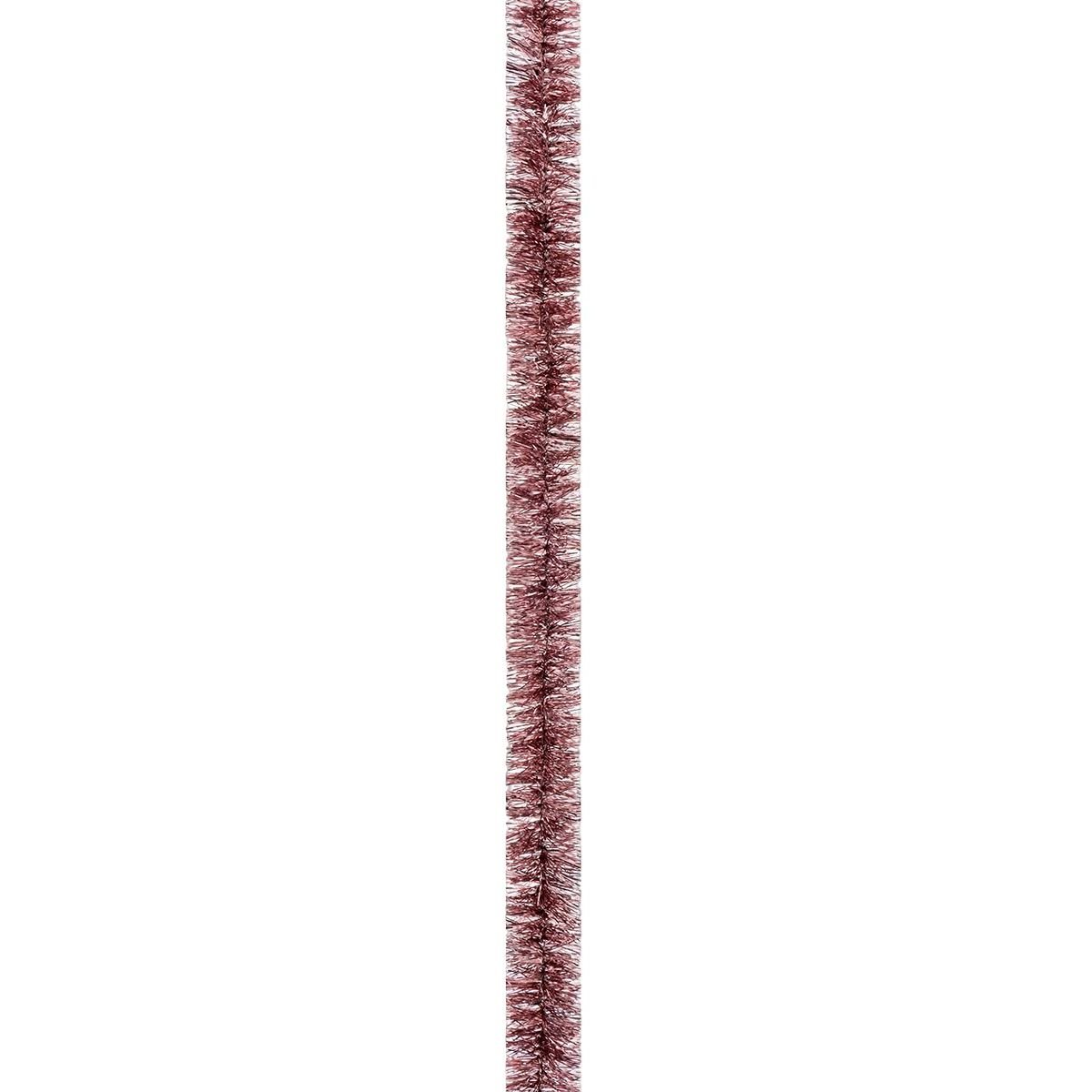 Мішура Novogod'ko Флекс 2.5 см 2 м рожеві перлини (980356) - фото 1
