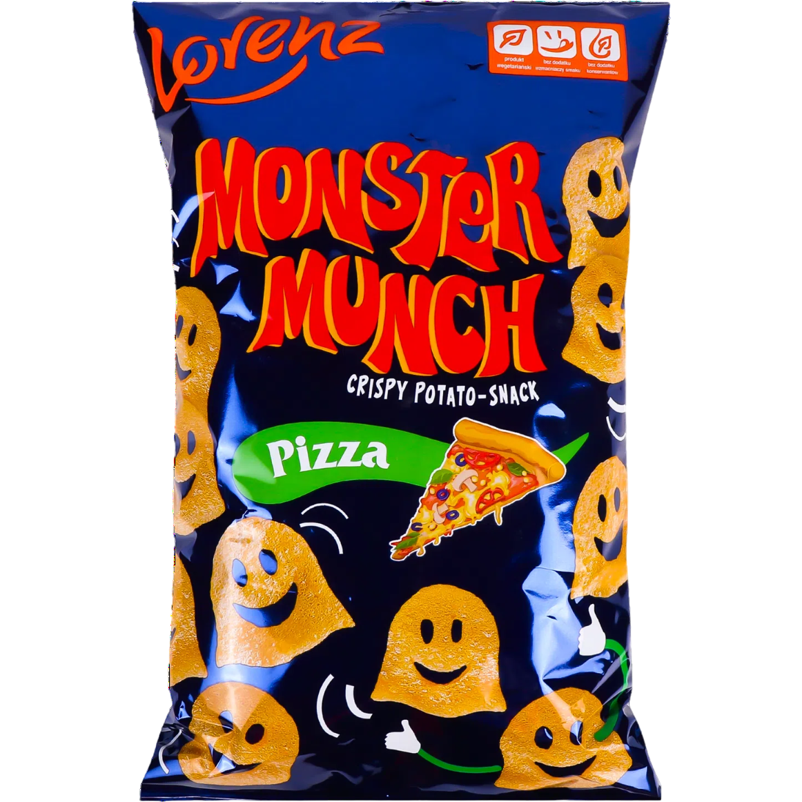 Снеки Lorenz Monster Munch со вкусом пиццы 100 г - фото 1