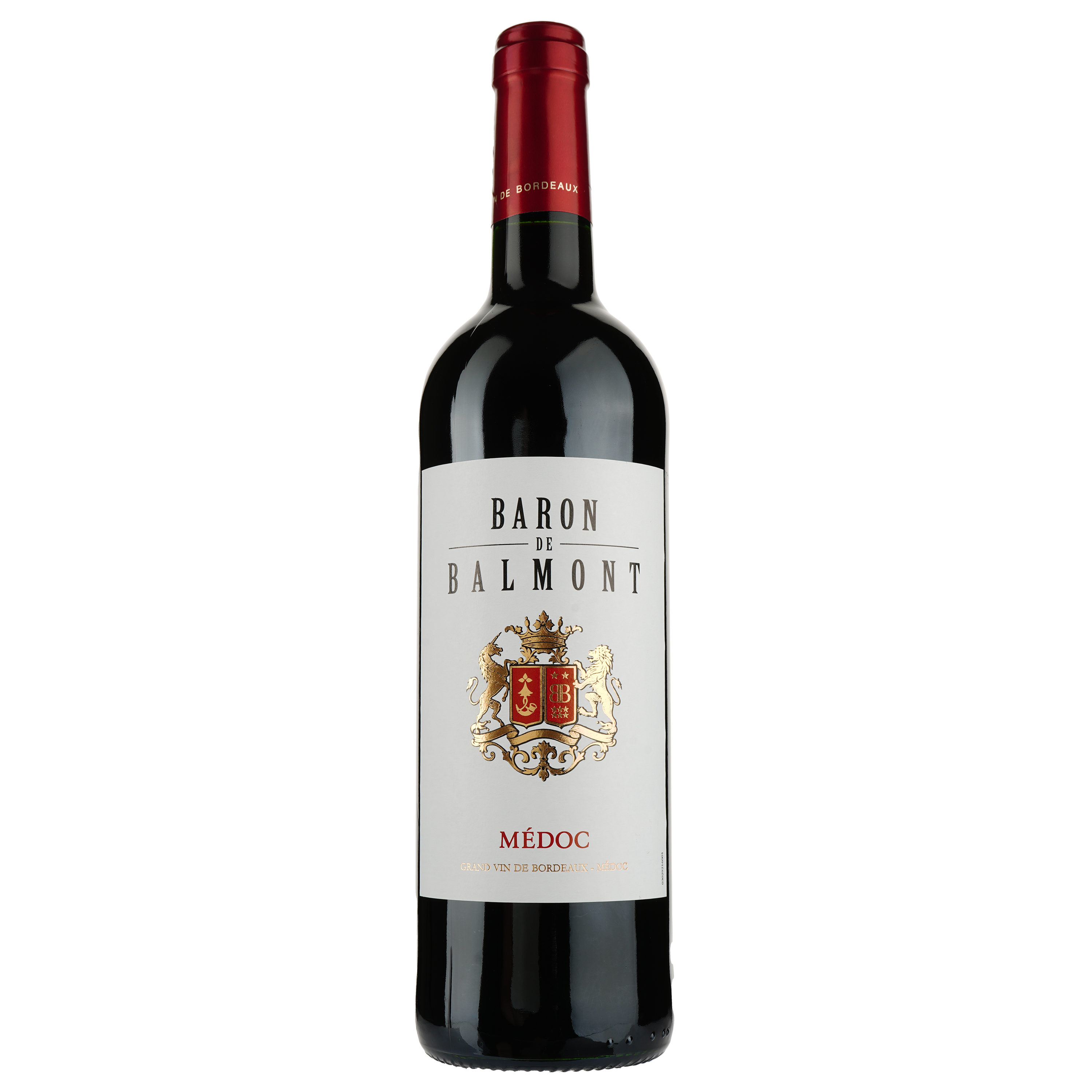 Вино Baron de Balmont AOP Medoc 2016, червоне, сухе, 0,75 л - фото 1
