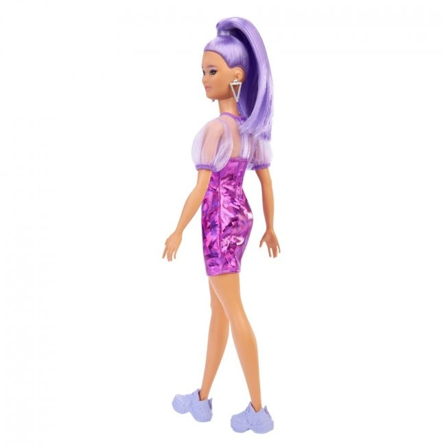 Лялька Barbie Модниця у фіолетових відтінках, 29 см (HBV12) - фото 3