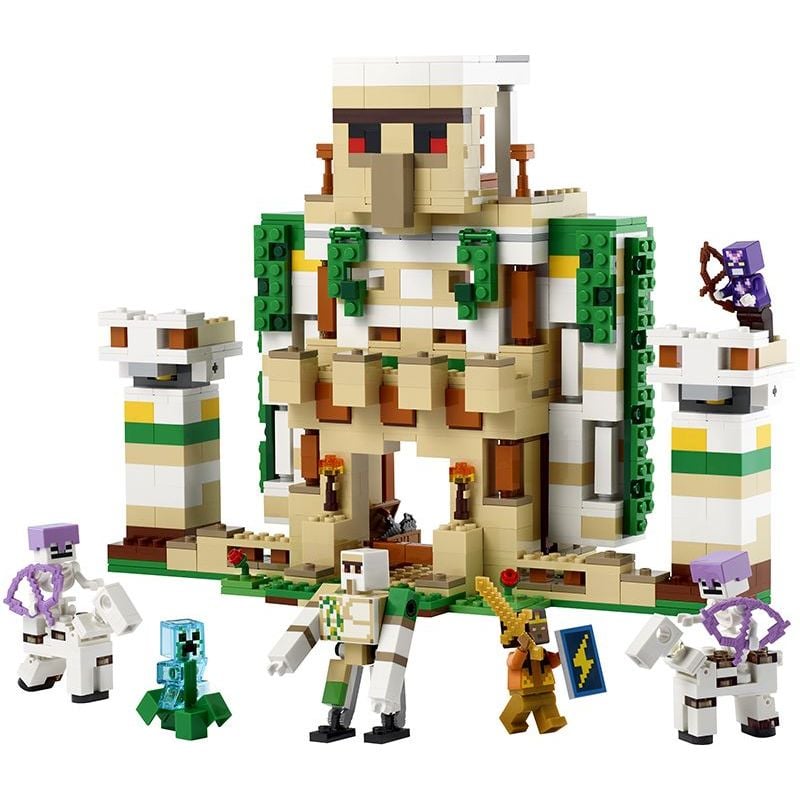 Конструктор LEGO Minecraft Крепость Железный Голем, 868 деталей (21250) - фото 3