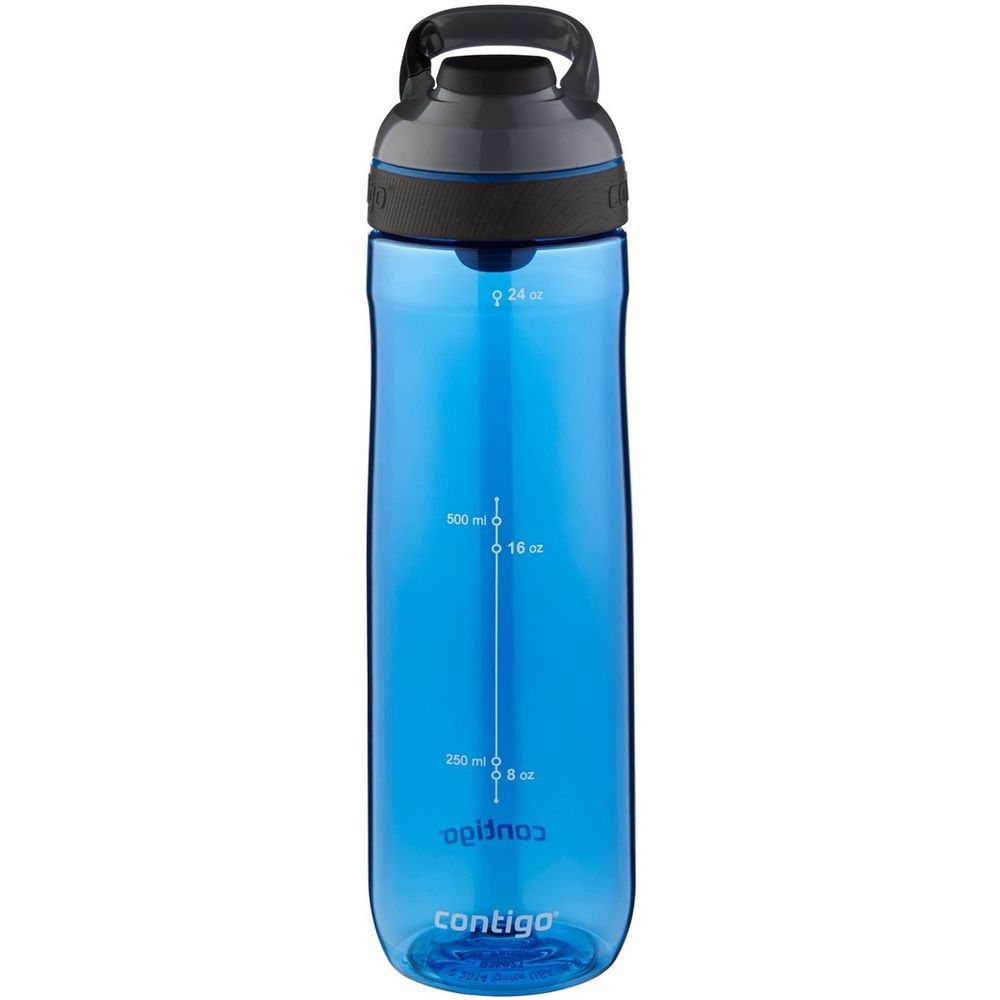Бутылка для воды Contigo Cortland Monaco/Gray спортивная синяя 0.72 л (2191386) - фото 1