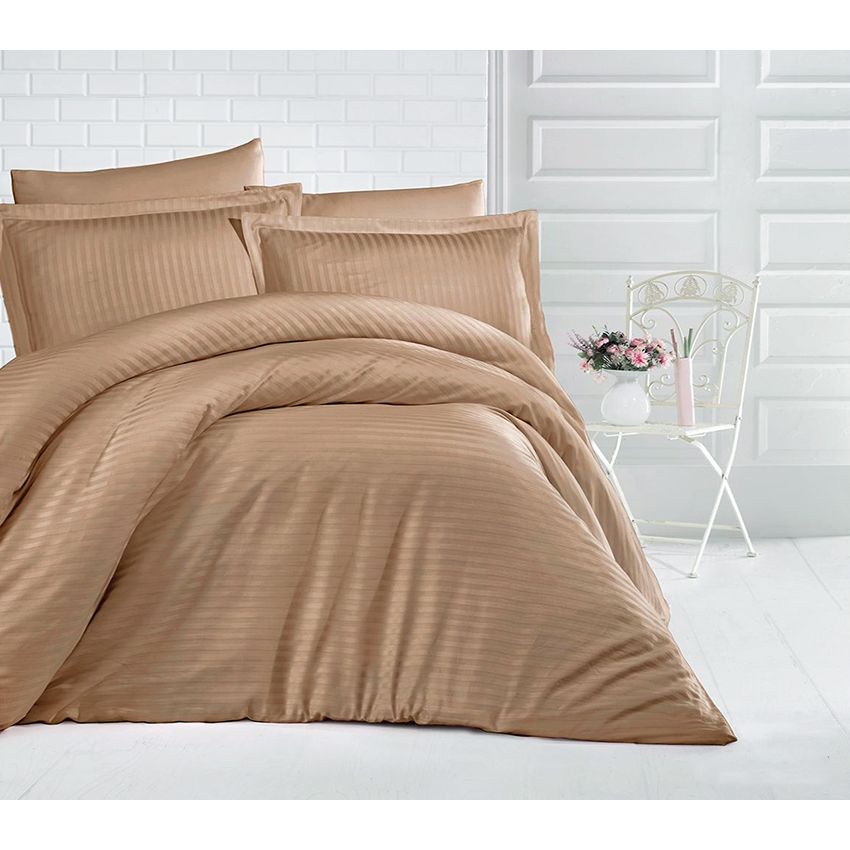 Комплект постельного белья TAG Tekstil 1.5-спальный 000211251 (LUXURY ST-1051) - фото 1