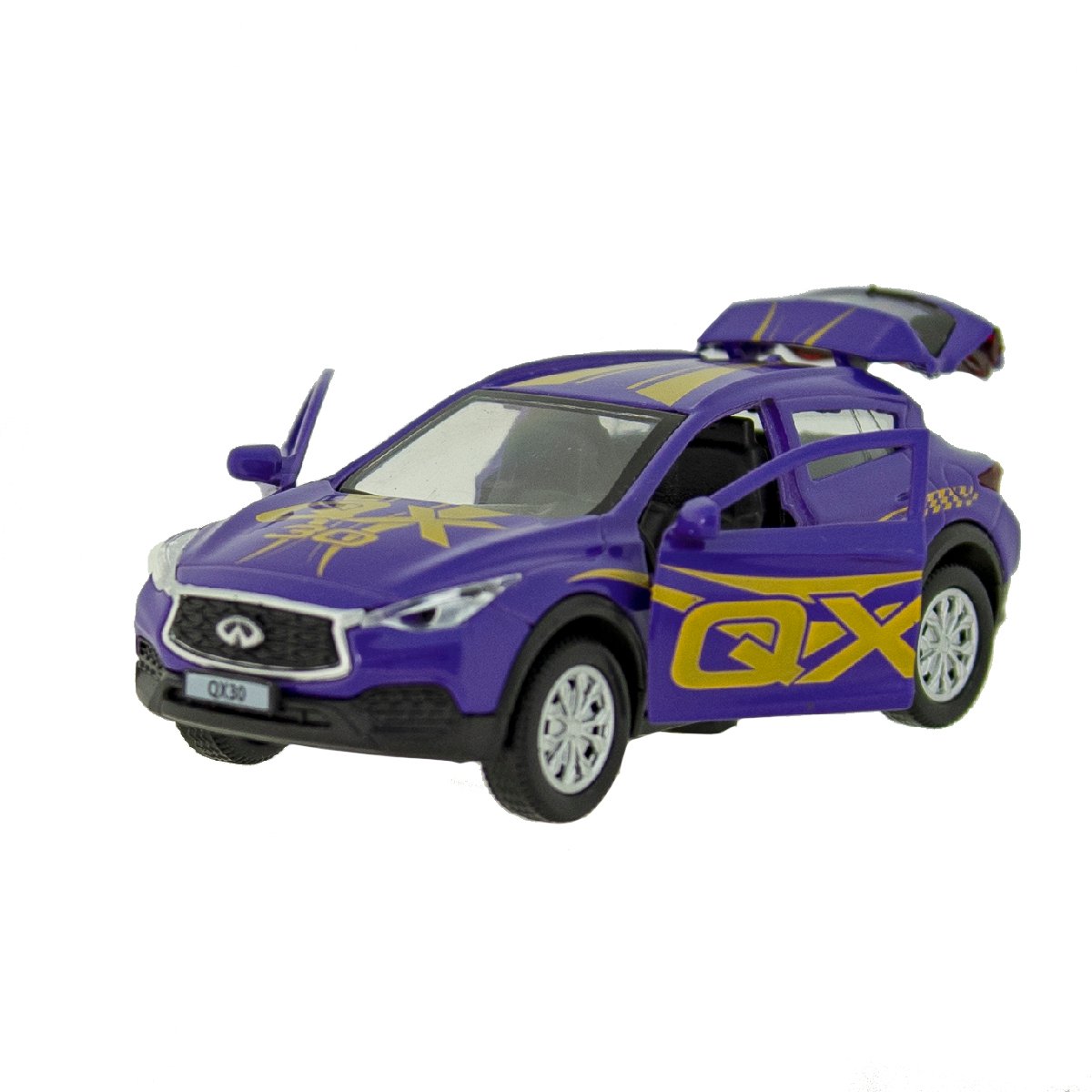 Автомодель Technopark Glamcar Infiniti QX30, фіолетовий (QX30-12GRL-PUR) - фото 1